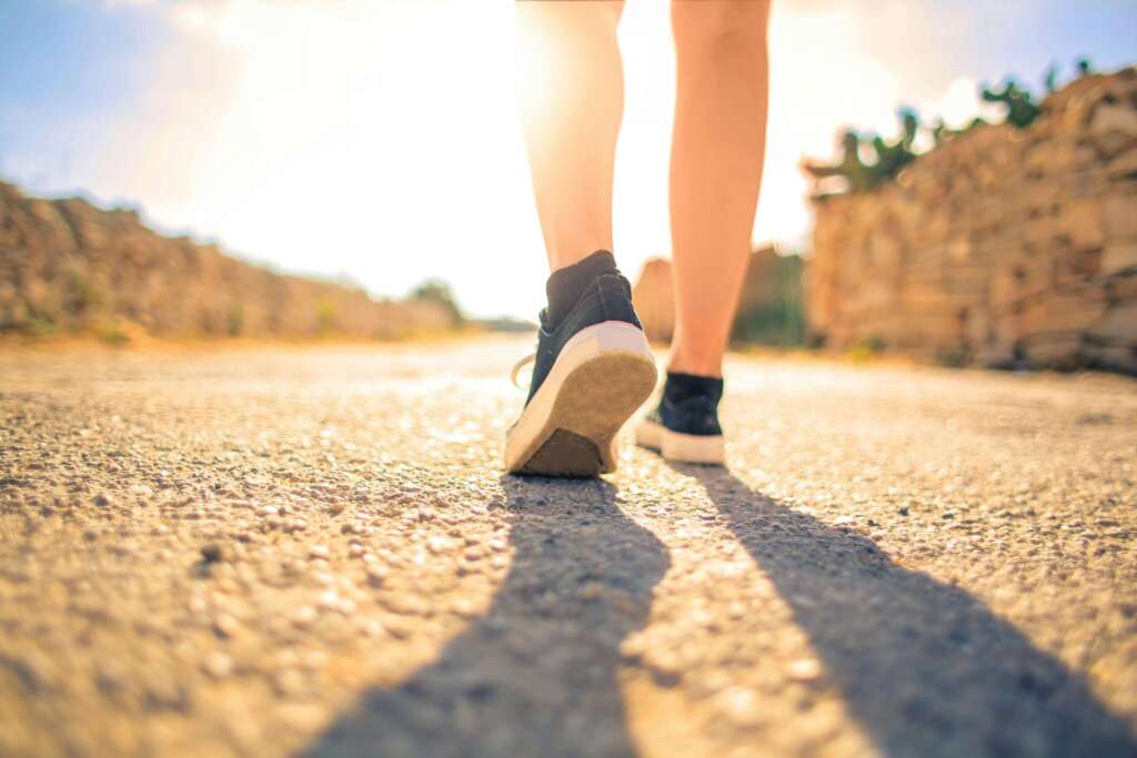 Sedentary lifestyle, movement, running, working, sunshine, exercise, fresh air, physically active